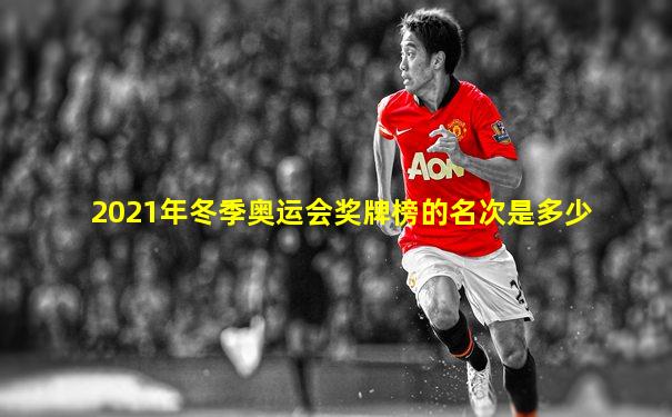 2021年冬季奥运会奖牌榜的名次是多少