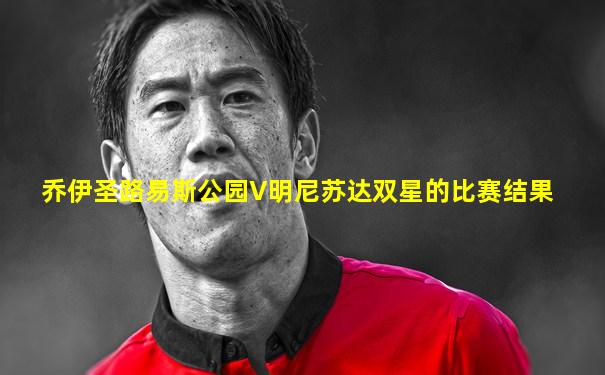乔伊圣路易斯公园V明尼苏达双星的比赛结果