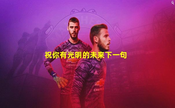 祝你有光明的未来下一句