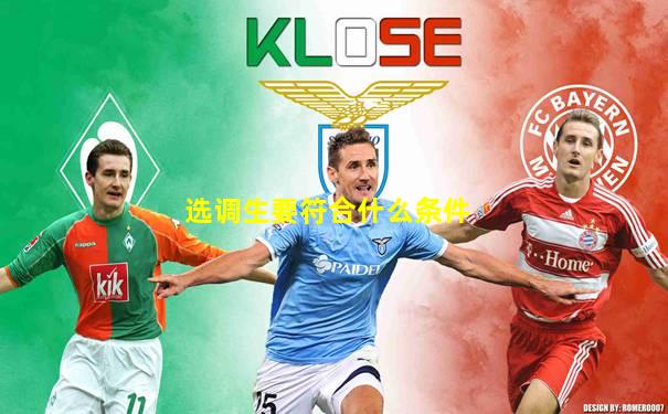 选调生要符合什么条件